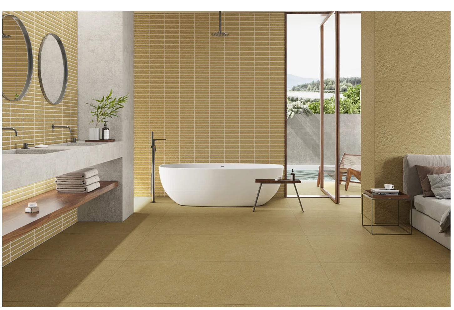 BLOCCO OCHRE — Room preview