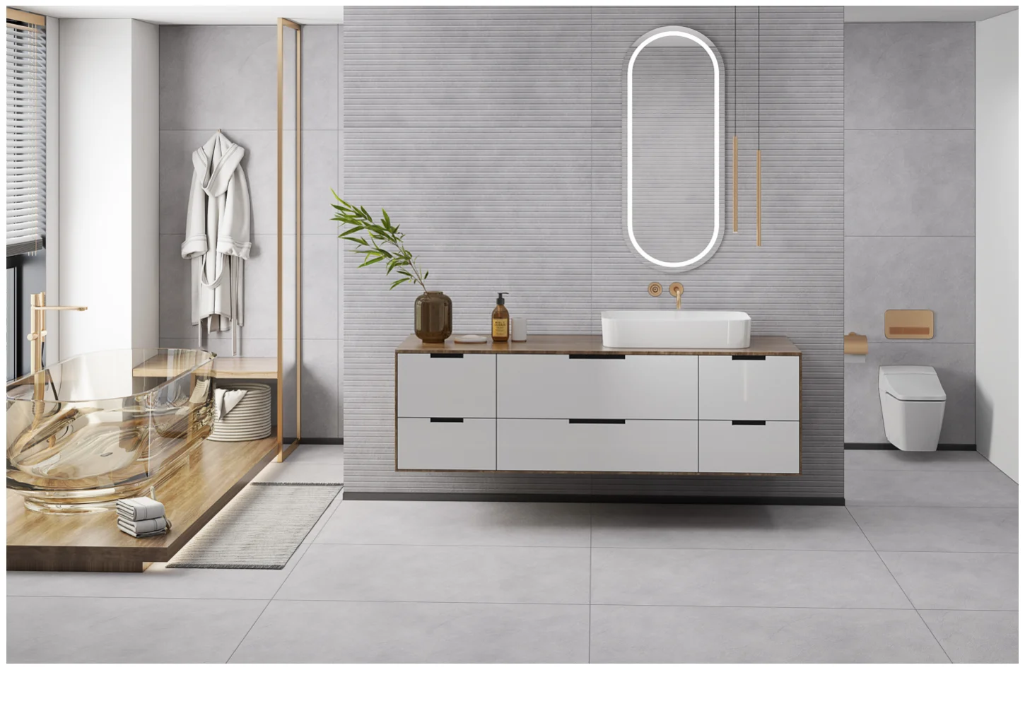 CAVE DARK GREY — Room preview 1