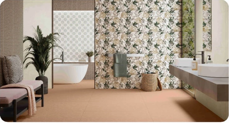 Earth & leaf — Bathroom combination