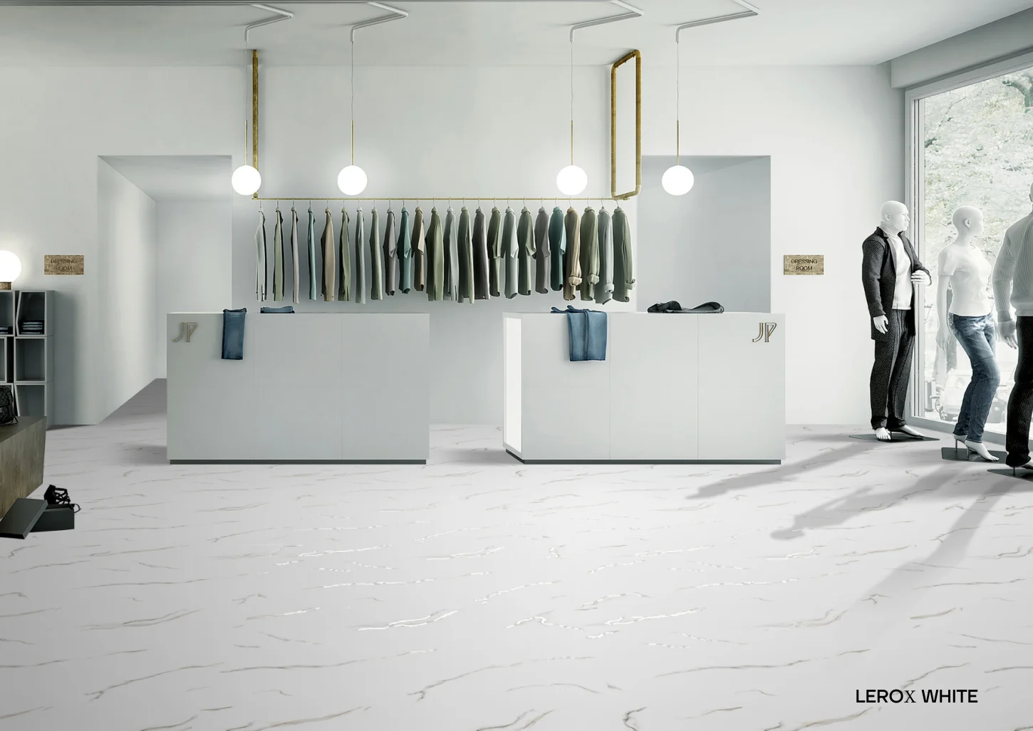 LEROX WHITE — Room preview