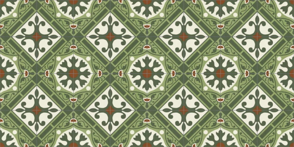 MORROCO GREEN porcelain tile