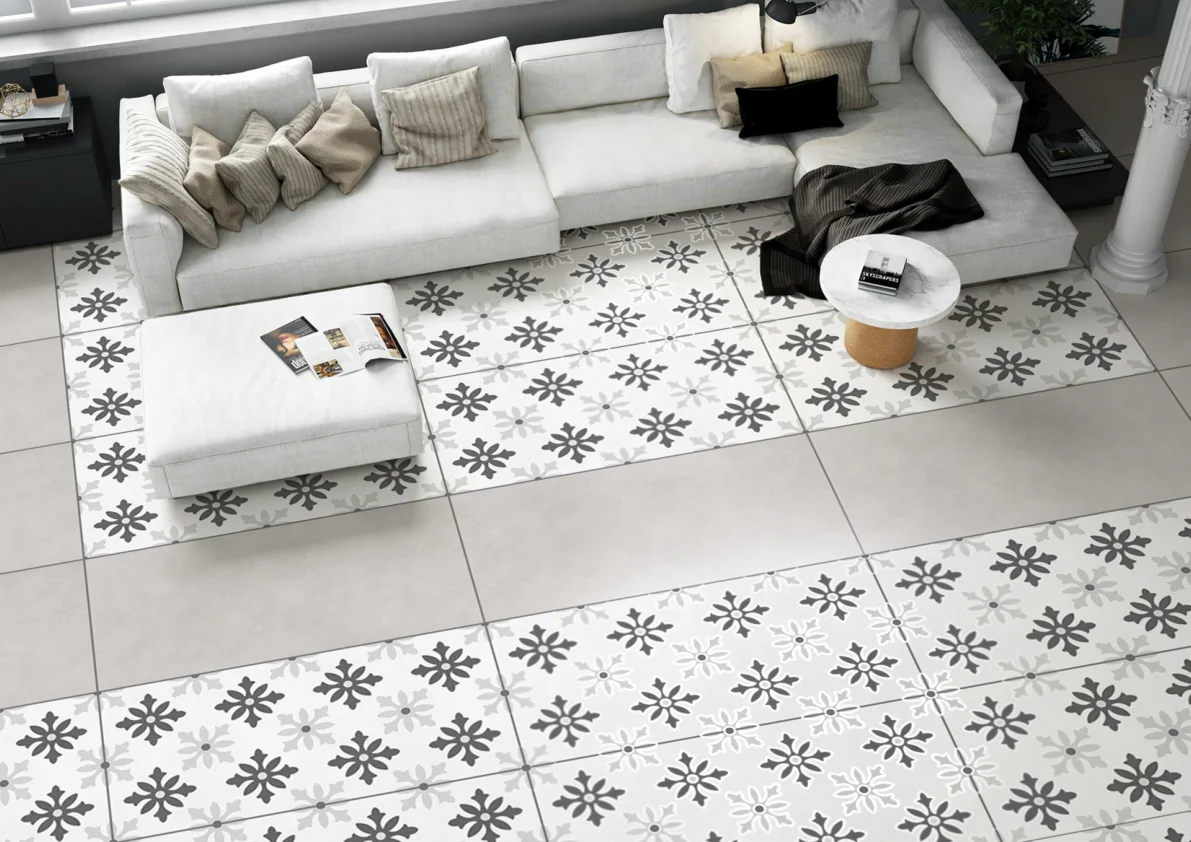 Konark porcelain patterns in the Astica catalogue interior