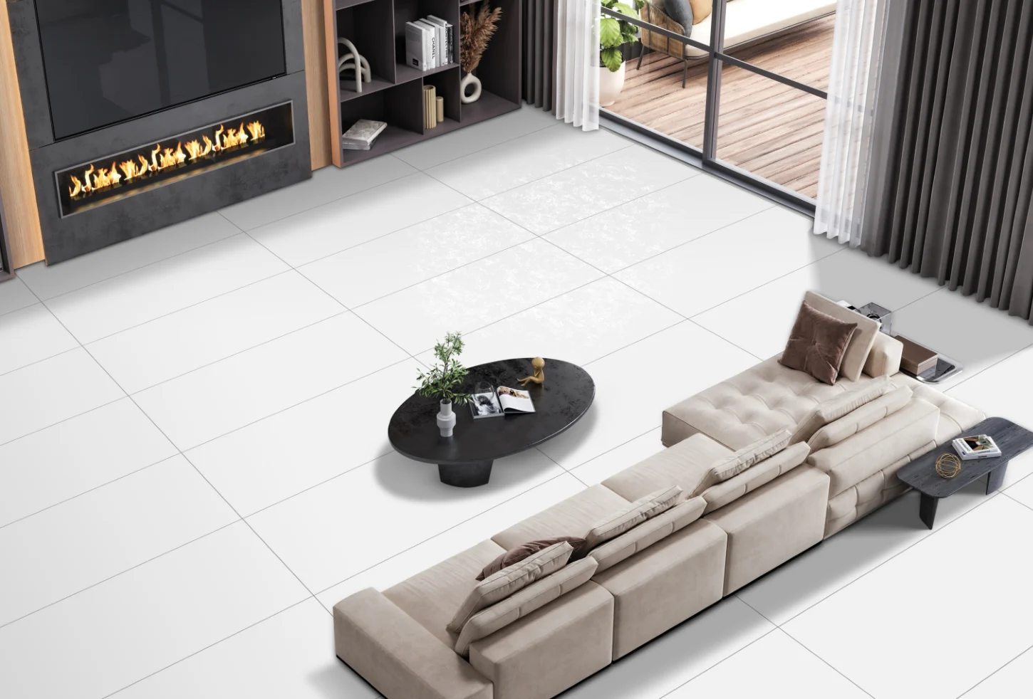 SPECTRUS WHITE — Room preview