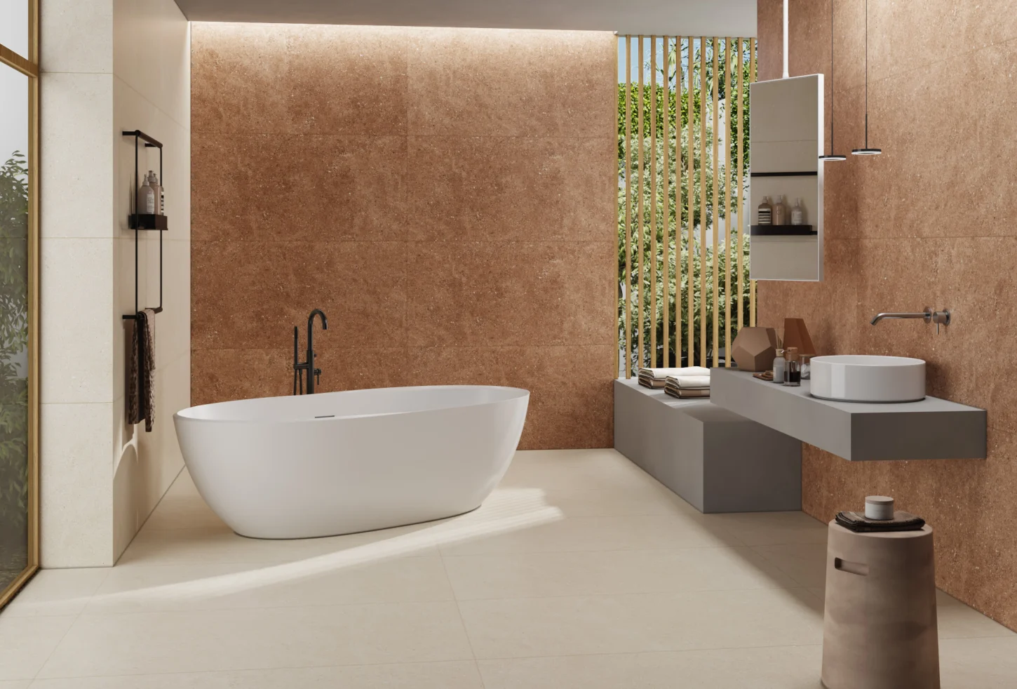 SAND IVORY — Sand series room preview