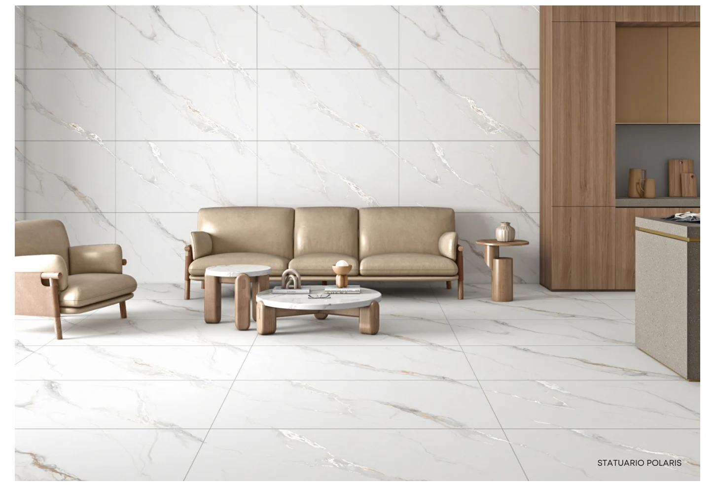 STATUARIO POLARIS — Room preview