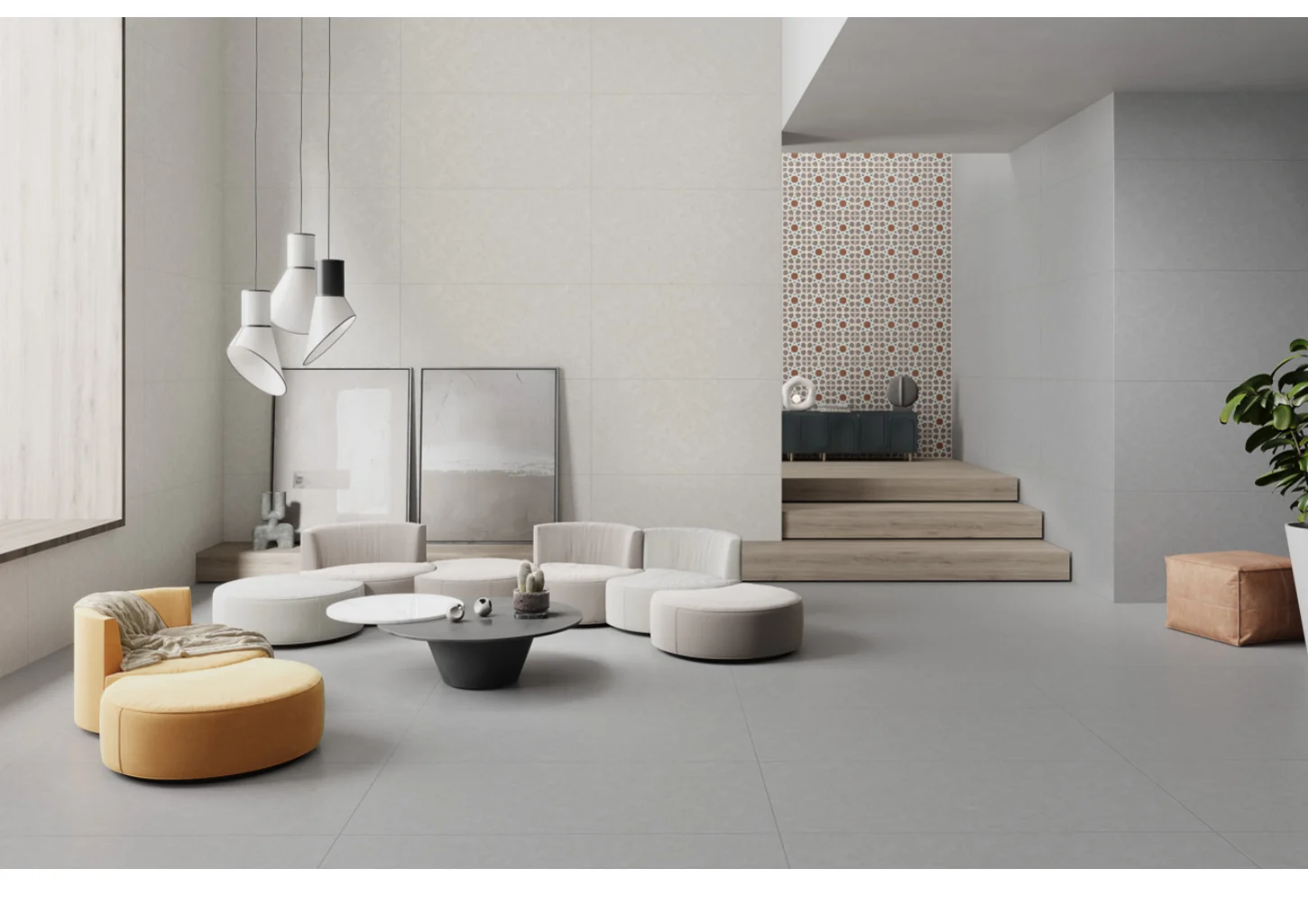 SPIRAL MUSHROOM — Coordinated room preview 1