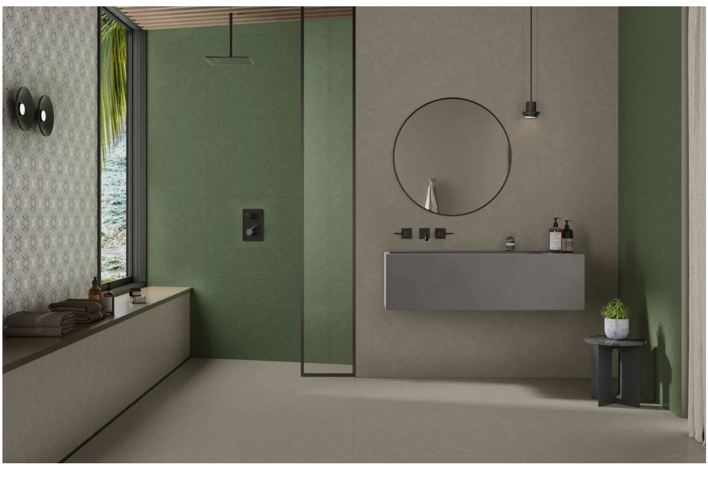 SPIRAL CUMIN — Coordinated room preview 1