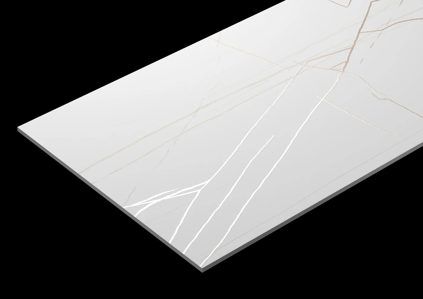 White Carving tile collection interior